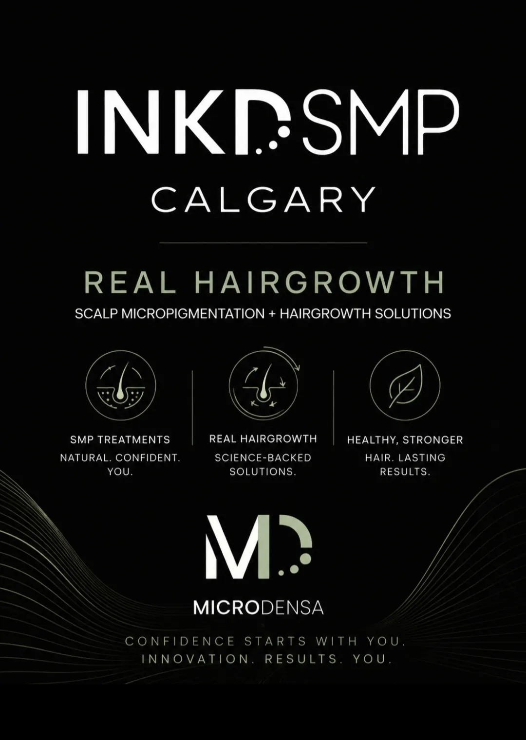 INKD SMP CALGARY — scalp micropigmentation studio in Calgary